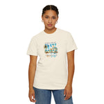 Load image into Gallery viewer, Beach Vibes T-Shirt — "Life's a Beach" Retro Palm & Surf Graphic