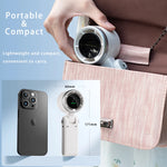 Load image into Gallery viewer, Portable Mini Fan 3600mAh USB Rechargeable, Foldable, 5-Speed