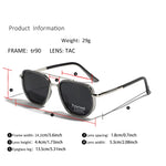 Load image into Gallery viewer, TR90 Polarized Sunglasses UV400 Travel Retro Square Unisex