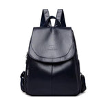 Load image into Gallery viewer, High-Quality Vintage Leather Women's Backpack