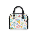 Load image into Gallery viewer, Shoulder Handbag - 'Colorful Summer Pattern 1' - Fun Beach Bag, Cute Tote for Vacation, Travel Essentials, Stylish Everyday Purse, Perfect Gift