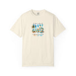 Load image into Gallery viewer, Beach Vibes T-Shirt — "Life's a Beach" Retro Palm & Surf Graphic