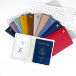 Load image into Gallery viewer, PU Leather Travel Passport Holder Case, Thickened & Protective