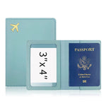 Load image into Gallery viewer, PU Leather Travel Passport Holder Case, Thickened & Protective