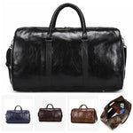 Load image into Gallery viewer, Large Leather Duffle Bag for Travel