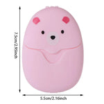 Load image into Gallery viewer, 50Pcs Portable Travel Soap Paper – Disposable Mini Hand Wash