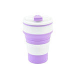 Load image into Gallery viewer, 350/500ML Silicone Collapsible Cup with Cover, Travel Mug