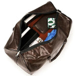 Load image into Gallery viewer, Large Leather Duffle Bag for Travel