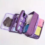 Load image into Gallery viewer, Waterproof Travel Sock & Cosmetic Drawer Organizer