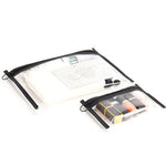 Load image into Gallery viewer, Clear Travel Makeup Bag for Women – Zipper Cosmetic Case