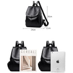 Load image into Gallery viewer, High-Quality Vintage Leather Women's Backpack