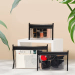 Load image into Gallery viewer, Clear Travel Makeup Bag for Women – Zipper Cosmetic Case