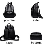 Load image into Gallery viewer, High-Quality Vintage Leather Women's Backpack
