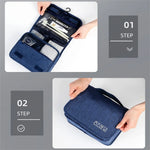 Load image into Gallery viewer, Waterproof Portable Toiletry Bag with Hanging Hook