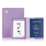 Load image into Gallery viewer, PU Leather Travel Passport Holder Case, Thickened & Protective