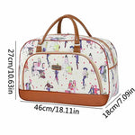Load image into Gallery viewer, Women's Large Travel Bag Overnight Carry-On Holdall