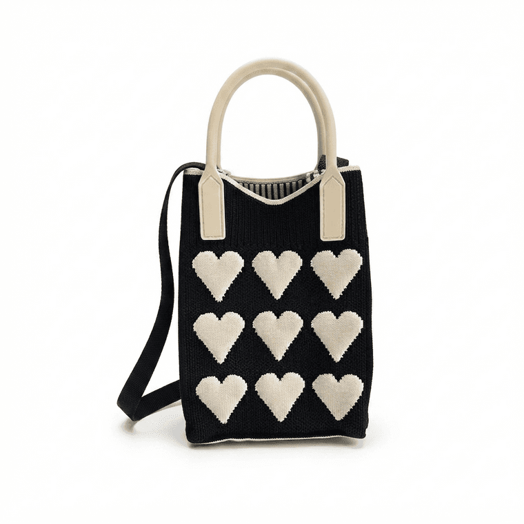 Heart-print crossbody, a bon voyage gift