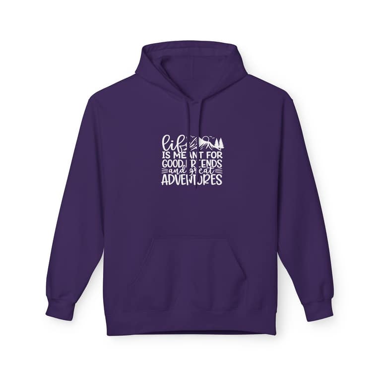 Unisex Midweight Softstyle Fleece Hoodie in XL