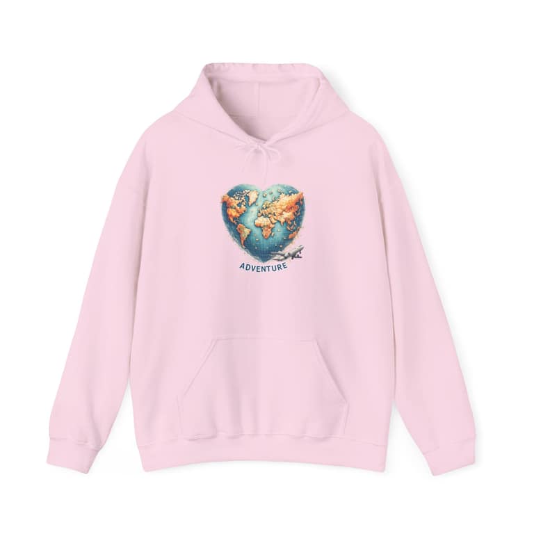 Adventure Heart Hoodie in L