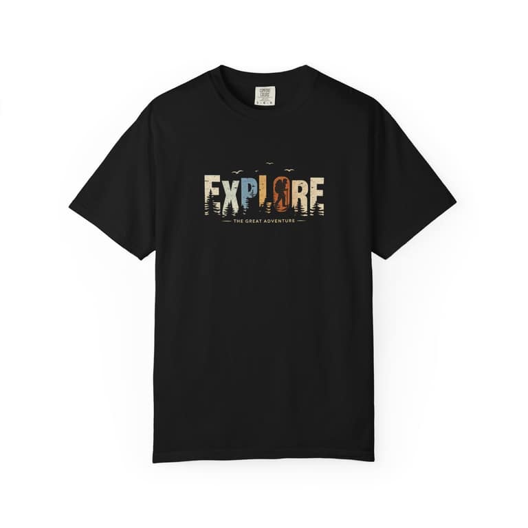Explore Graphic T-Shirt in Black