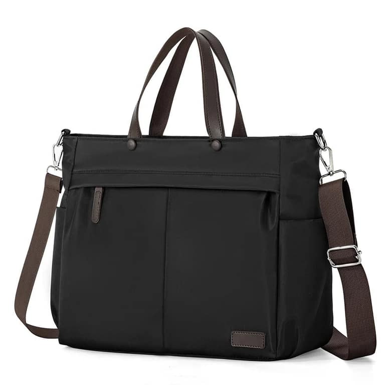 Lightweight Laptop Tote in Black