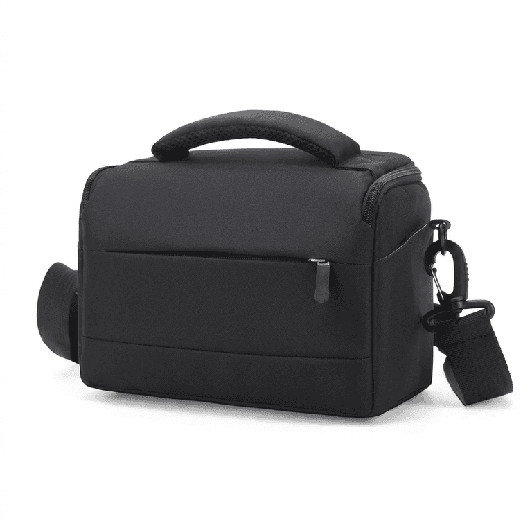 DSLR Camera Shoulder Bag in Black