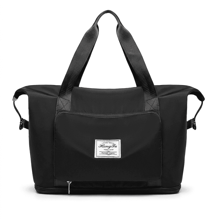 Foldable Travel Bag in Black