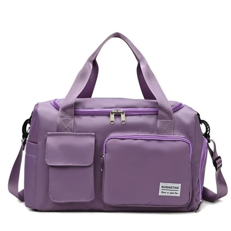 Travel Duffle Bag in Purple