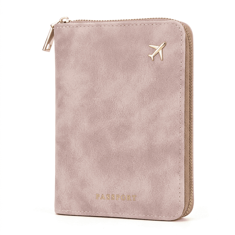 Slim Passport Wallet in Pink