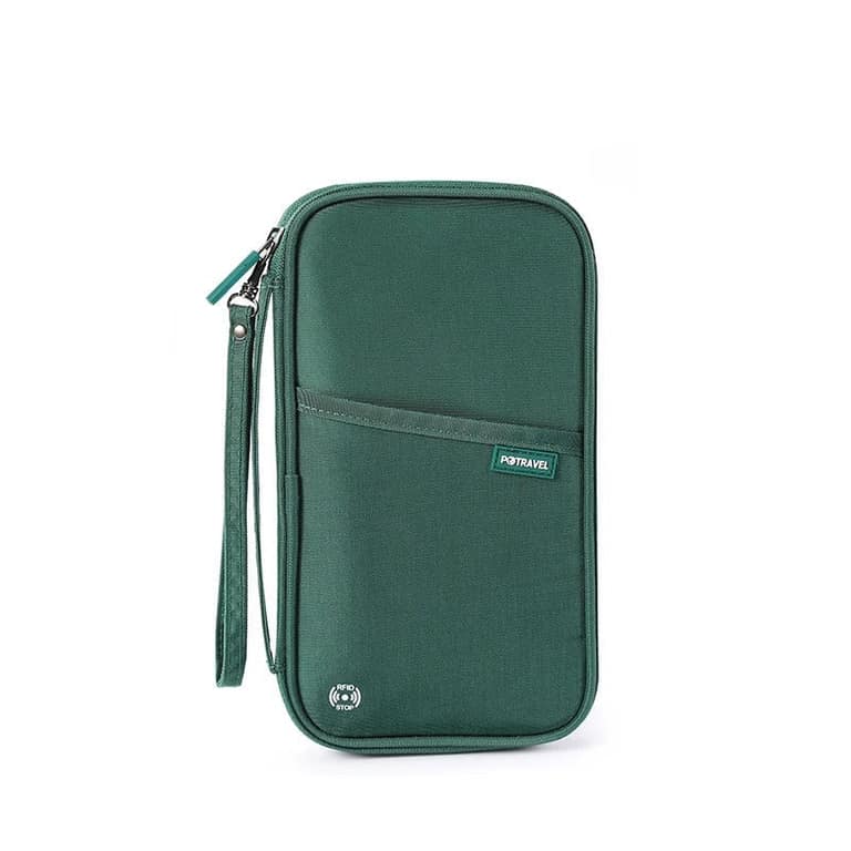 RFID Passport Holder in Green