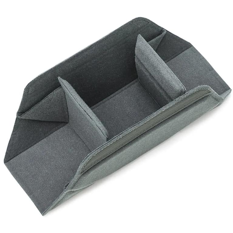 Foldable Camera Lens Bag in Black
