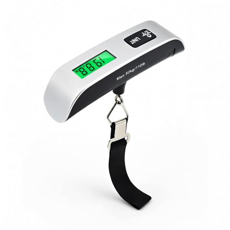 Portable Luggage Scale for Accurate Weighing with LCD Display in Default Title