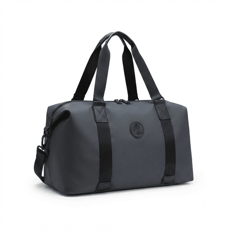 Travel Duffel Bag with Large Capacity & Water-Resistant Oxford Fabric in Navy Blue