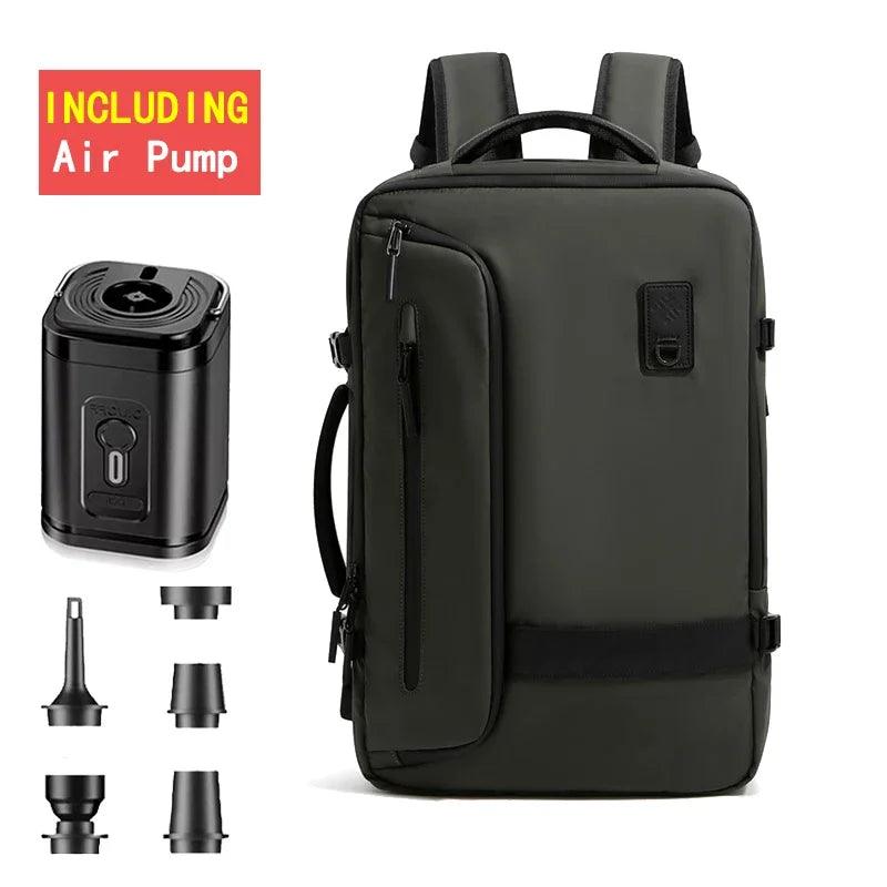 Vacuum Backpack with Electric Pump for Travel Bag for Men - BonVoyage