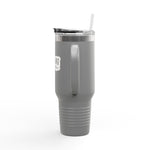 Load image into Gallery viewer, Insulated Travel Mug - &#39;Adventure Awaits&#39; - 40oz Adventure Gear for On-the-Go Enthusiasts
