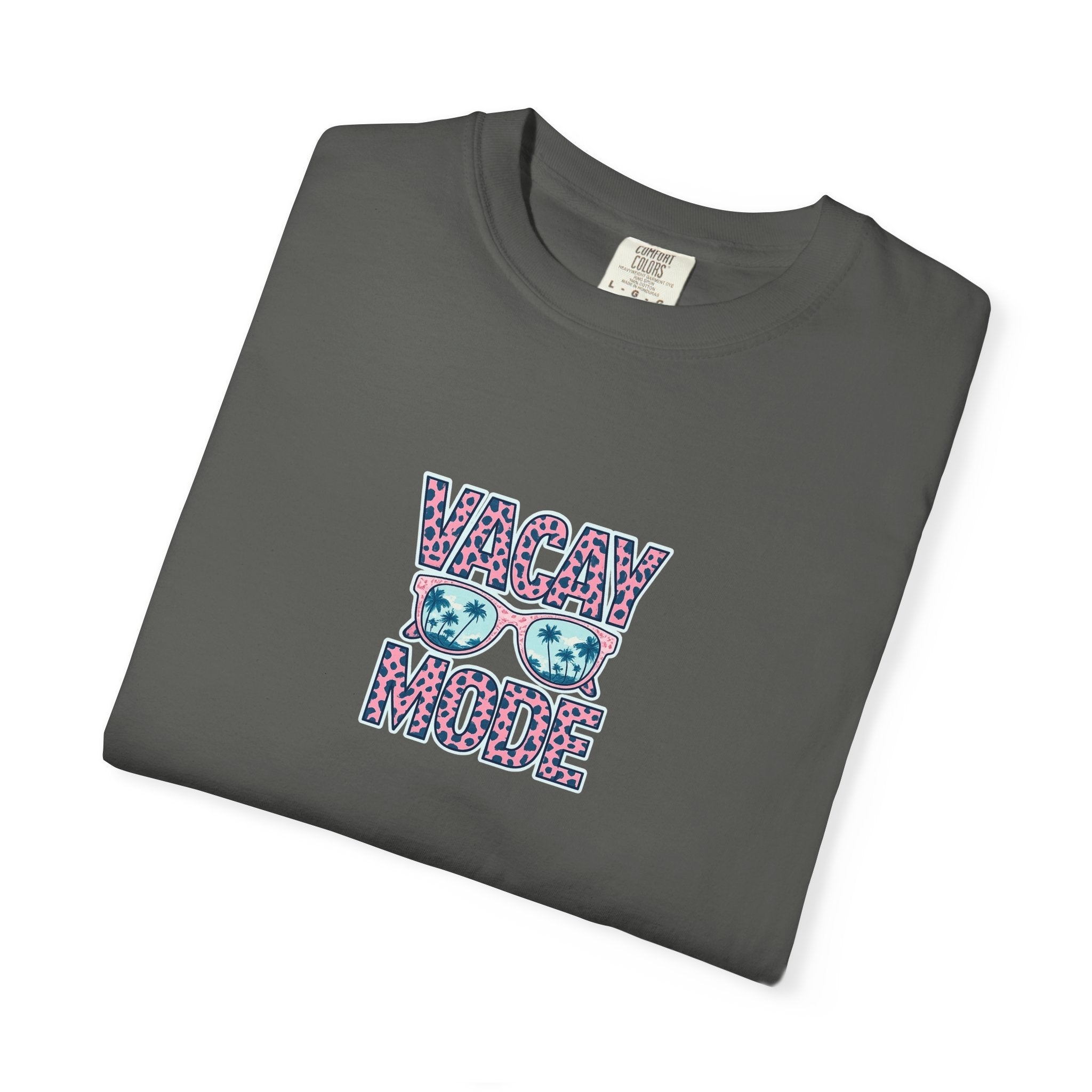 Vacay Mode T‑Shirt — Tropical Sunglasses Graphic Tee