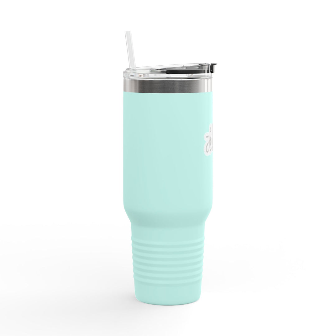 Insulated Travel Mug - Life is a Journey' - 40oz Perfect for Adventurers and Coffee Lovers
