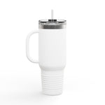 Load image into Gallery viewer, Insulated Travel Mug - &#39;Adventure Awaits&#39; - 40oz Adventure Gear for On-the-Go Enthusiasts
