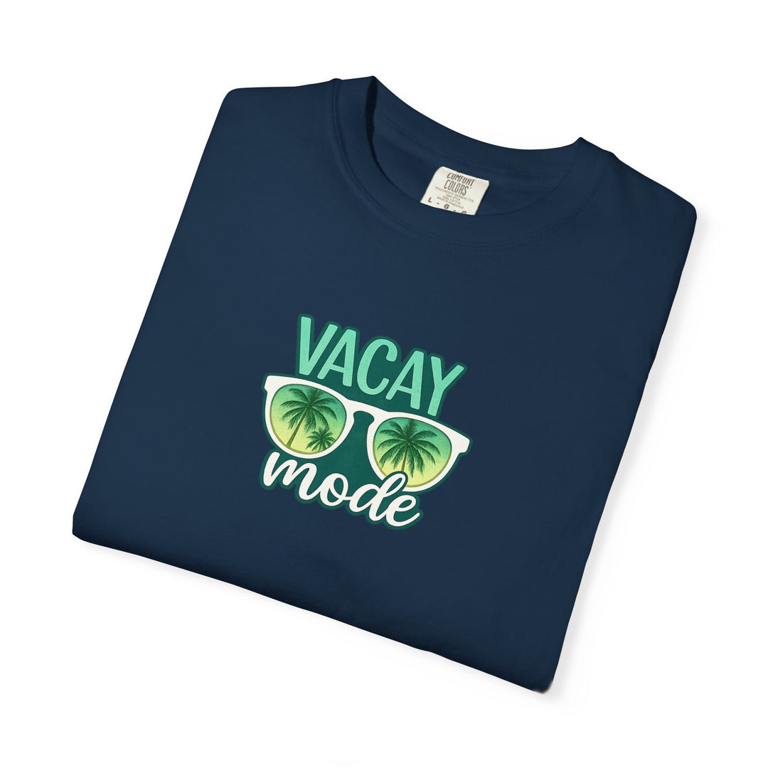 Vacay Mode T-Shirt — Tropical Sunglasses Vacation Tee