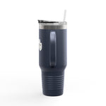 Load image into Gallery viewer, Insulated Travel Mug - Life is a Journey&#39; - 40oz Perfect for Adventurers and Coffee Lovers
