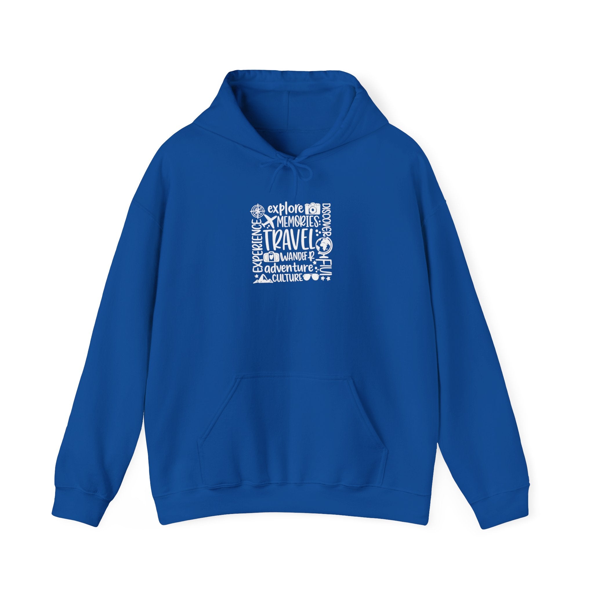 Travel Adventure Hoodie — Explore Memories Travel Quote Pullover