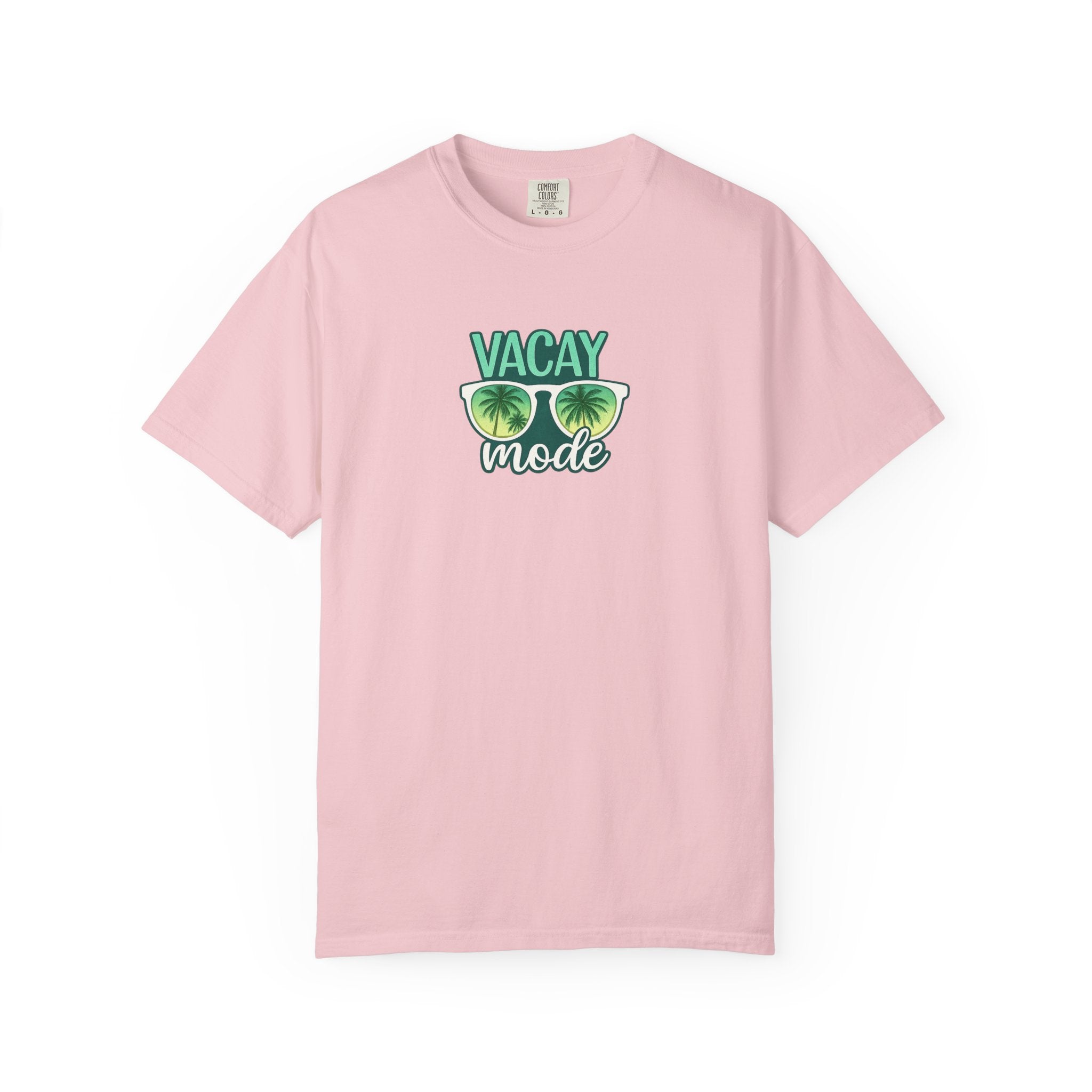 Vacay Mode T-Shirt — Tropical Sunglasses Vacation Tee