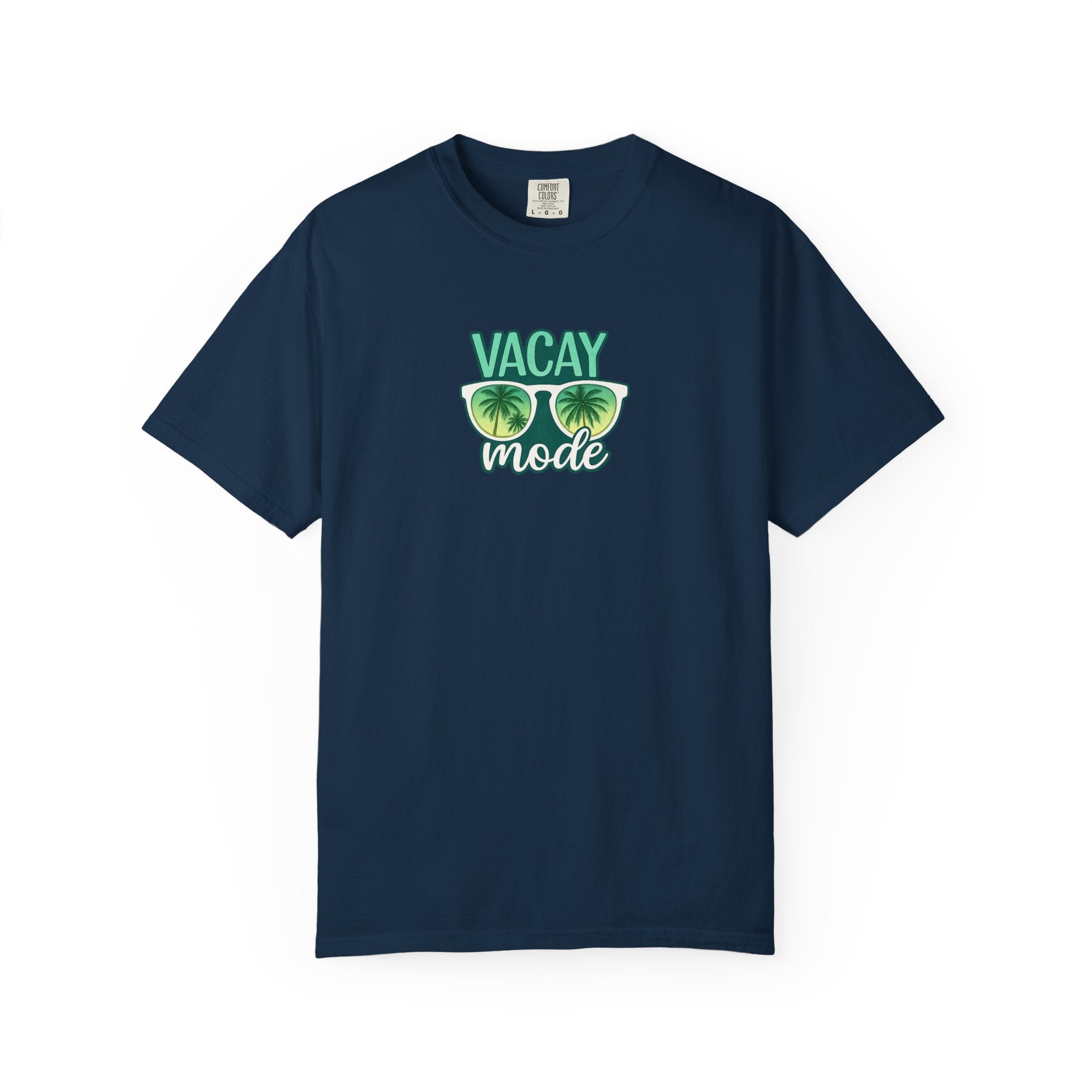 Vacay Mode T-Shirt — Tropical Sunglasses Vacation Tee
