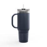 Load image into Gallery viewer, Insulated Travel Mug - &#39;Adventure Awaits&#39; - 40oz Adventure Gear for On-the-Go Enthusiasts
