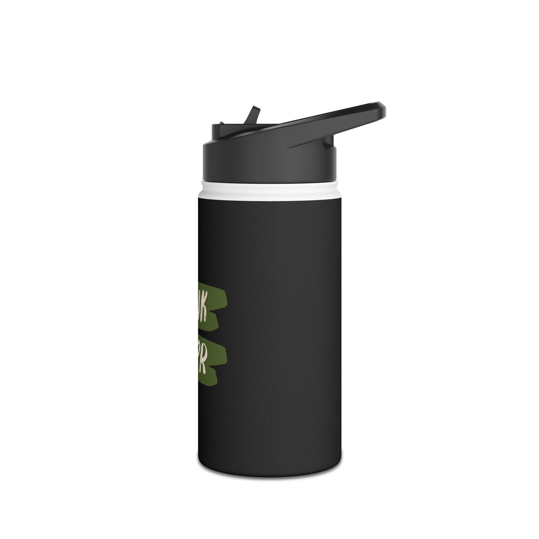 Stainless Steel Water Bottle - 'Drink Water'