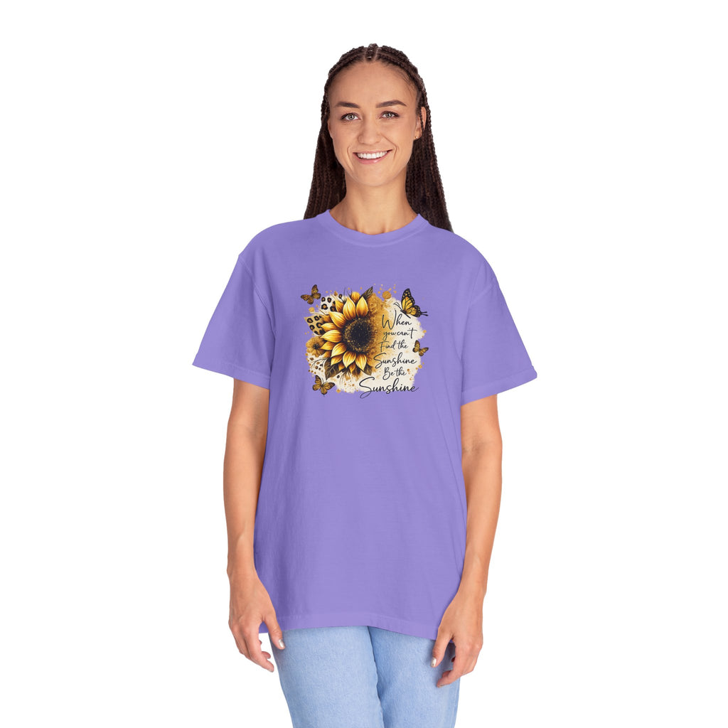 Sunflower & Butterflies T-Shirt — You Are My Sunshine Graphic Tee