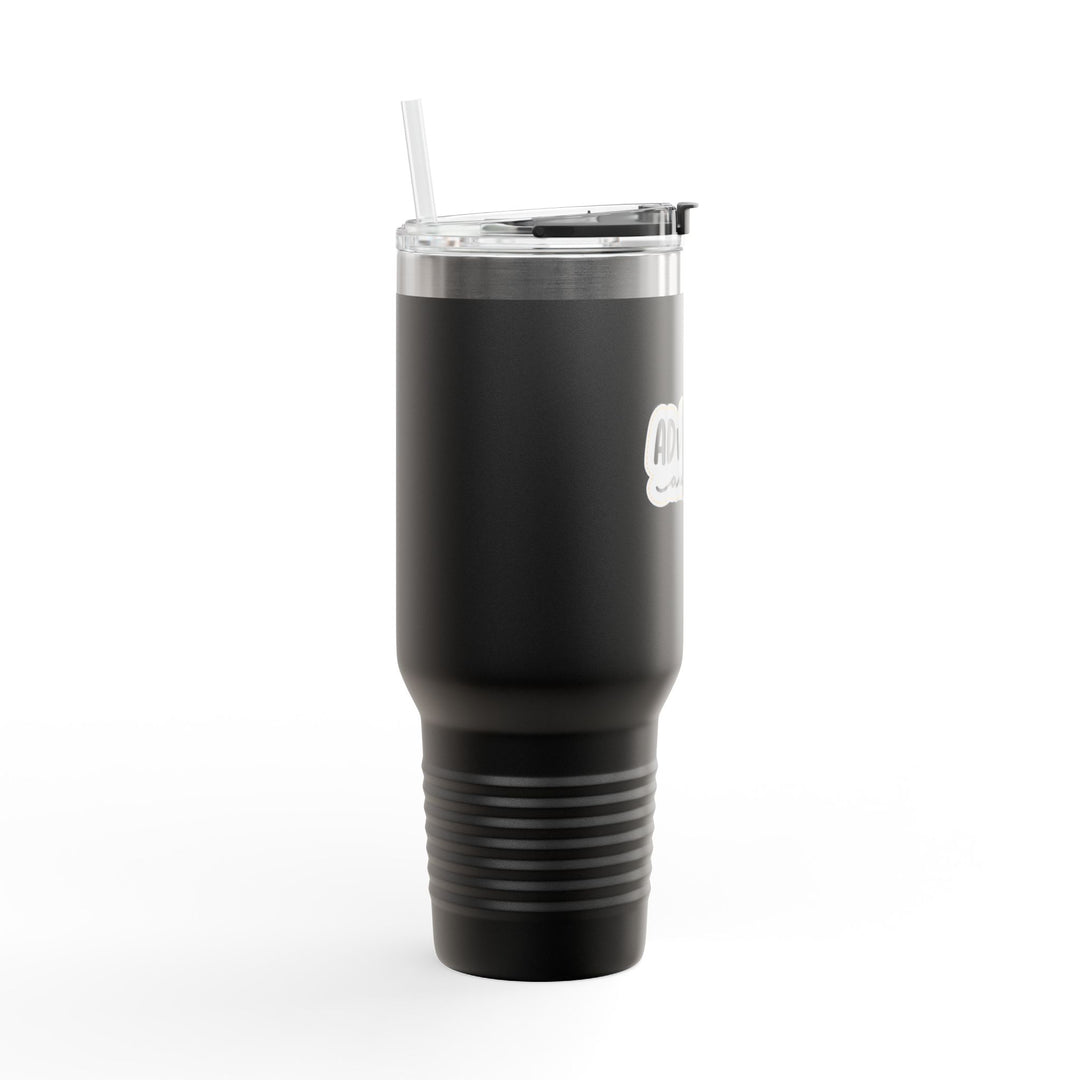 Insulated Travel Mug - 'Adventure Awaits' - 40oz Adventure Gear for On-the-Go Enthusiasts