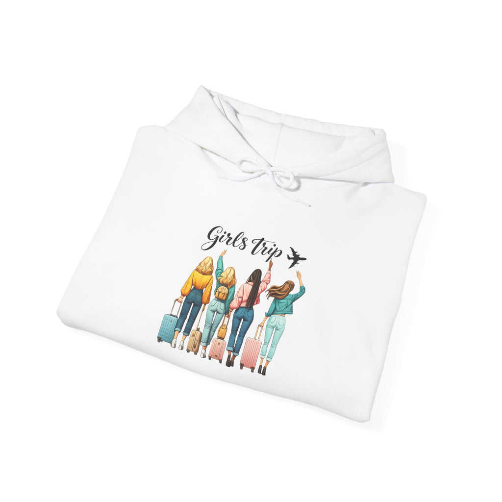 Girls Trip Hoodie - 'Girls Trip' Travel Crew Graphic Hooded Sweatshirt