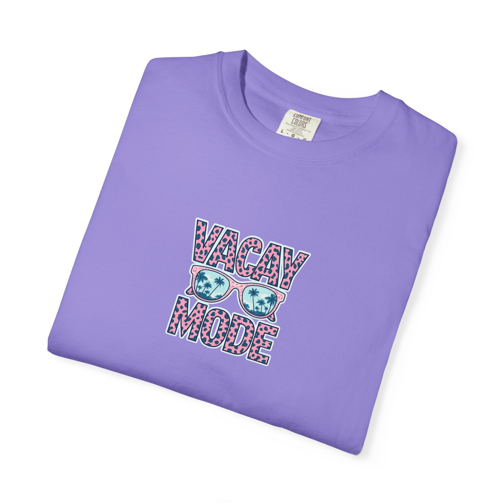 Vacay Mode T‑Shirt — Tropical Sunglasses Graphic Tee