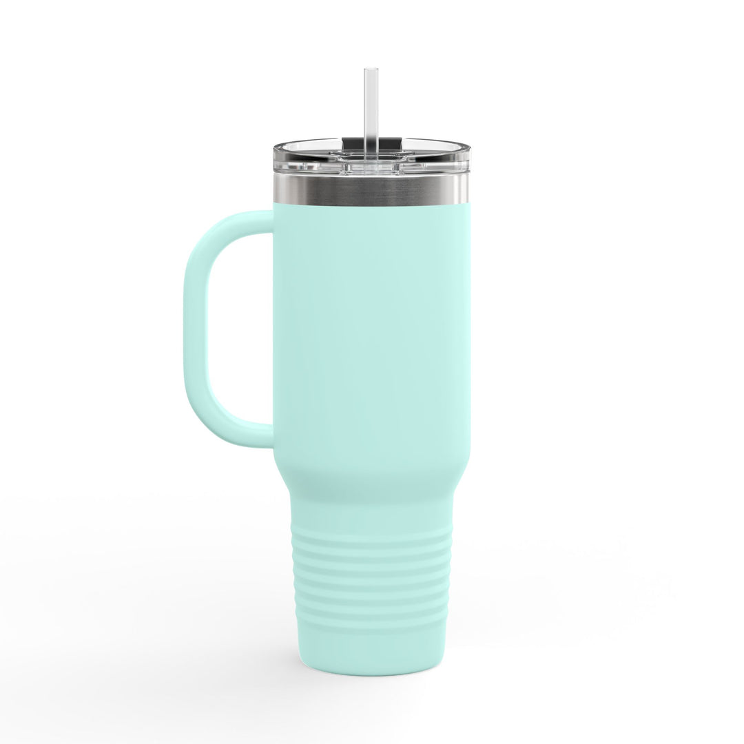 Insulated Travel Mug - 'Adventure Awaits' - 40oz Adventure Gear for On-the-Go Enthusiasts
